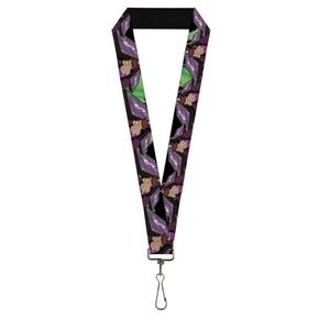 Buckle-Down Villain Dr Facilier Lanyard for Keys, ID School‎ Work Made In USA